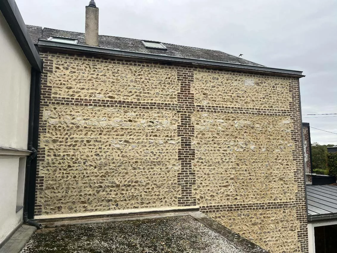 Dépiquetage et réfection de joints de silex et briques1